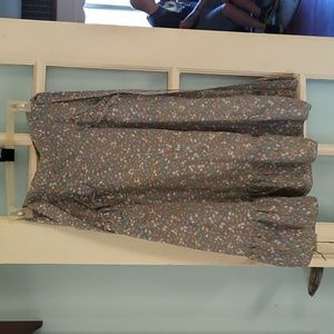 Juniors size 5 calico cotton skirt